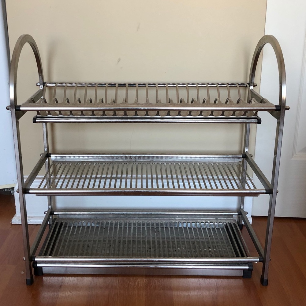 Metal shoe rack